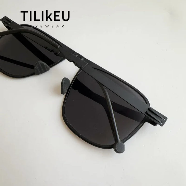 Sunglasses Polarized Pilot Style Foldable Steel Frame UV400 Protection for Driving and Fishing Summer 2026