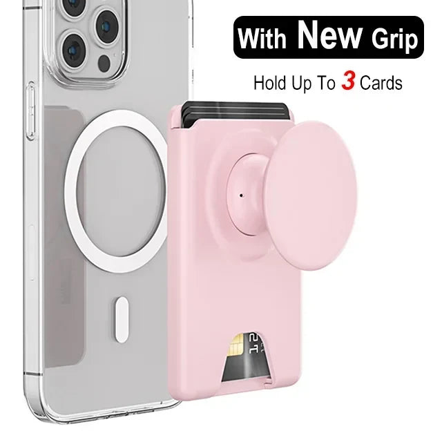 Magnetic Wallet With Expanding Grip For Phones Universal Card Holder Case Anti Scratch And Dustproof Back To School 2026