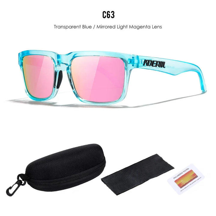 Polarized Sunglasses Unisex Outdoor Eyewear Summer 2026 Trend Mirror Lens Lightweight UV Protection Gift Idea