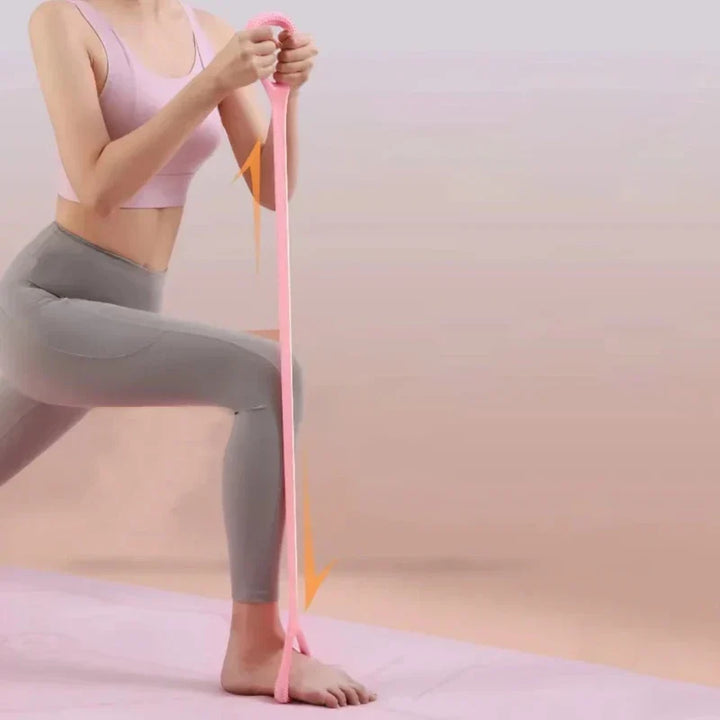 Durable Fitness Resistance Band - Elastic Workout Equipment for Home Training &amp; Yoga