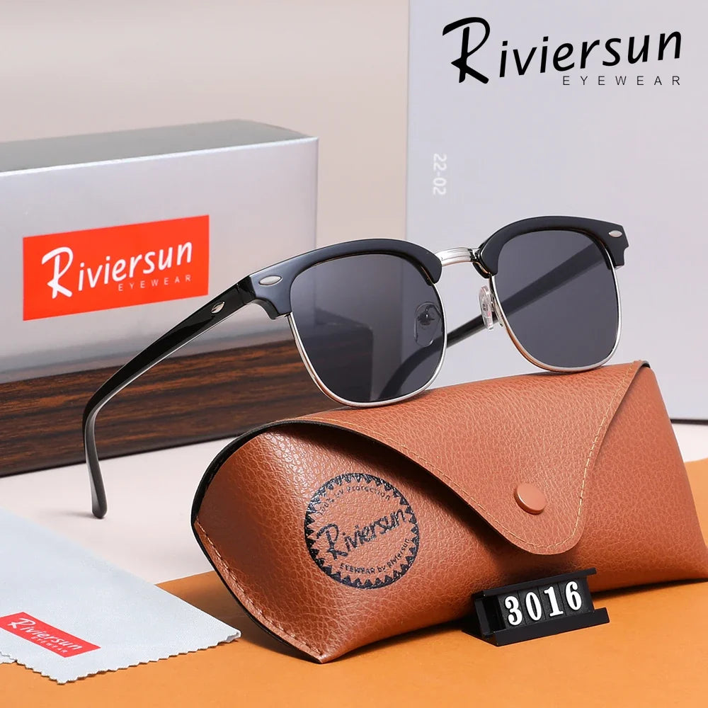 Sunglasses UV400 Polarized Square Frame – Unisex Outdoor Eyewear, TikTok Viral Fall 2026 Gift