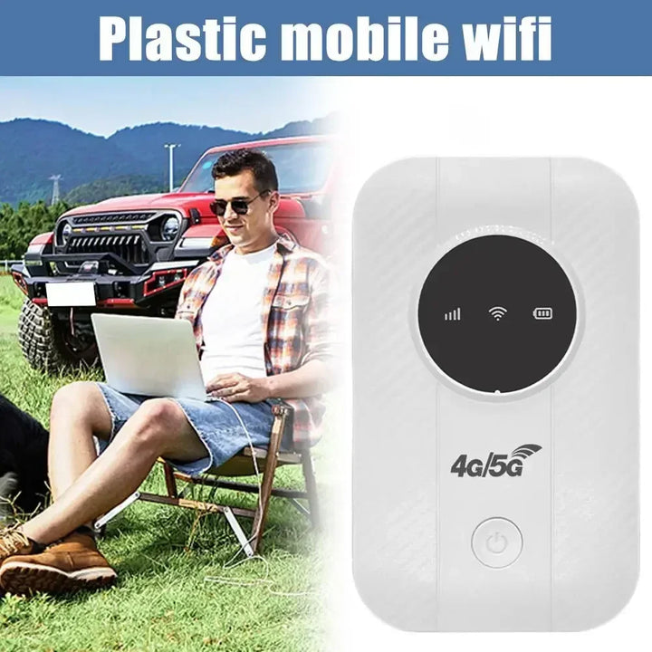 Portable WiFi Router Travel Hotspot High Speed Compatible With 4G/5G SIM Card Required Back to School 2026