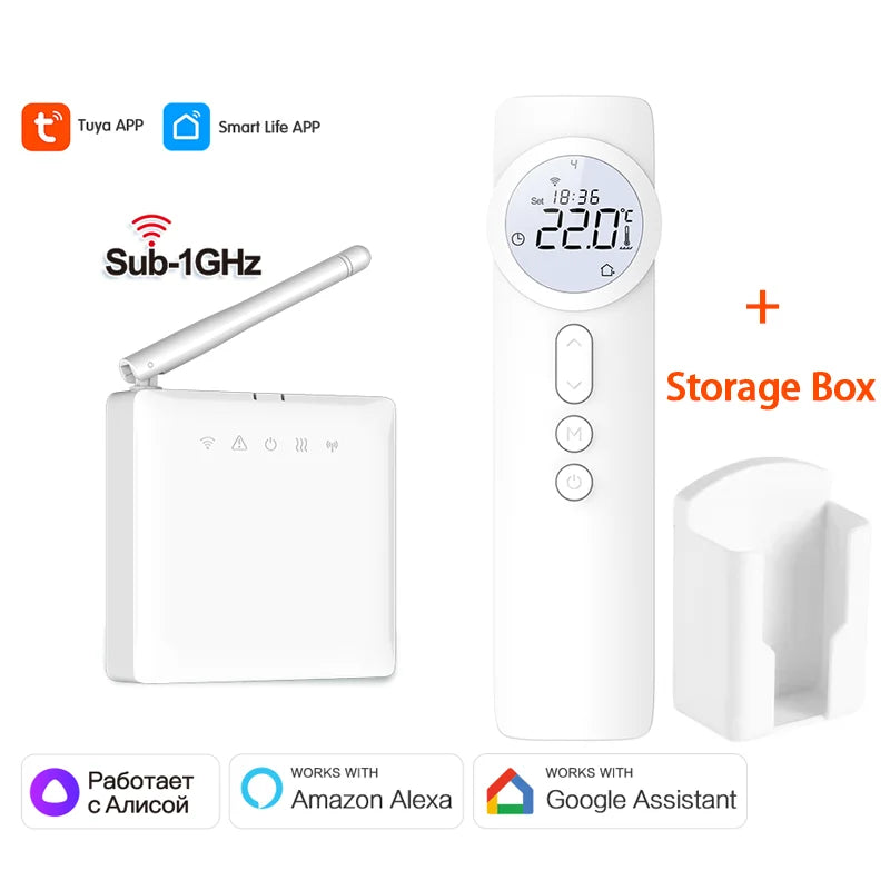 Smart Thermostat WiFi RF433 - Temperature Controller For Gas Boilers And Floor Heating, Fall 2025 Energy Saving