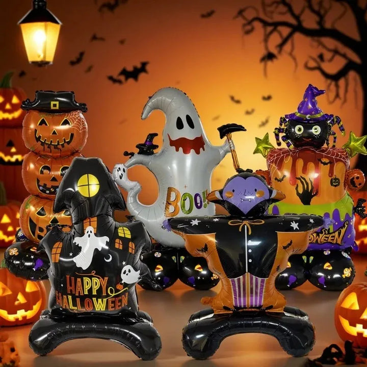 Halloween Balloons Giant Foil Standee Party Decor 2025