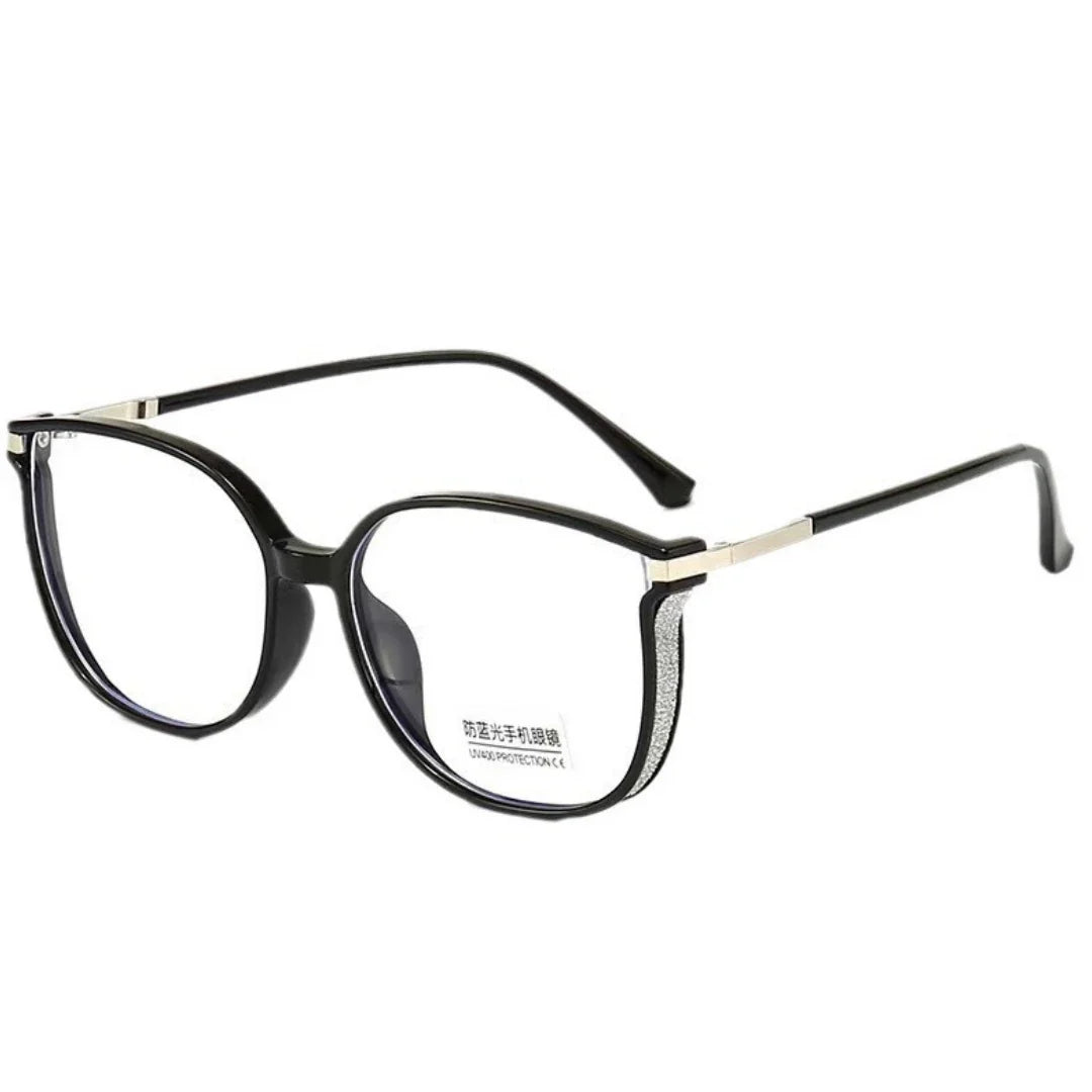 Blue Light Blocking Glasses Big Frame Eyewear Summer 2026 Trend Ultra Light Alloy Frame All Day Comfort