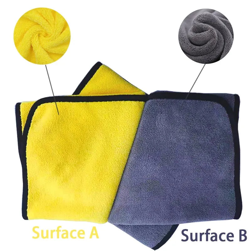 Absorbent Quick Drying Pet Towels for Dogs &amp; Cats - Soft Fiber Bathrobe &amp; Cleaning Mat