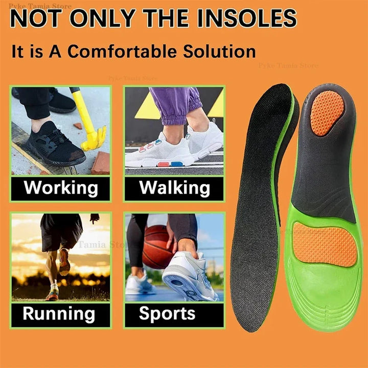 Orthopaedic Arch Support Insoles Thick Shock Absorption Plantar Fascia Insole