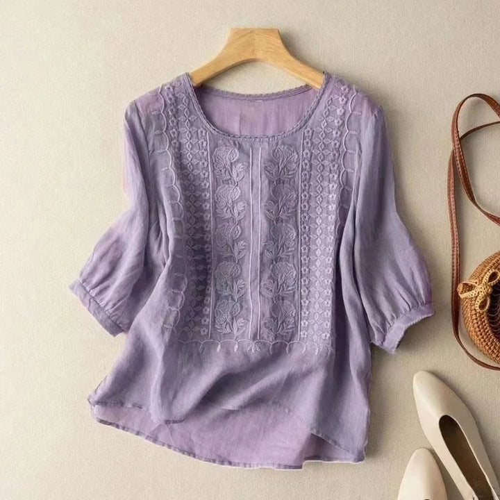 Elegant Embroidered Women&