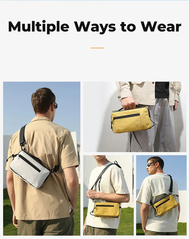 Waterproof Messenger Bag Lightweight Unisex Crossbody For Daily Use Travel Essential Fall 2026 Gift