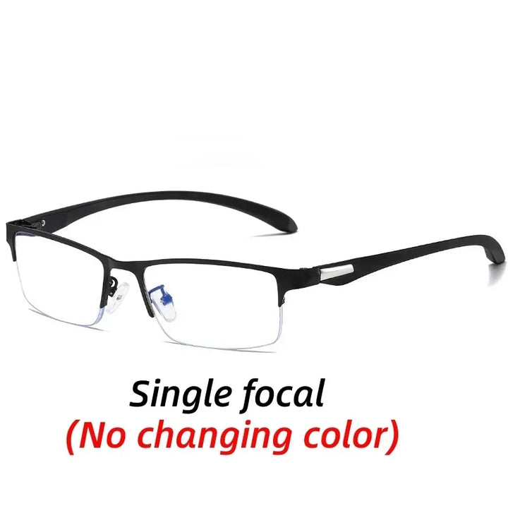 Reading Glasses Progressive Multifocal Photochromic Half Frame Fall 2026 Anti-Blue Light Far Sight Eyewear