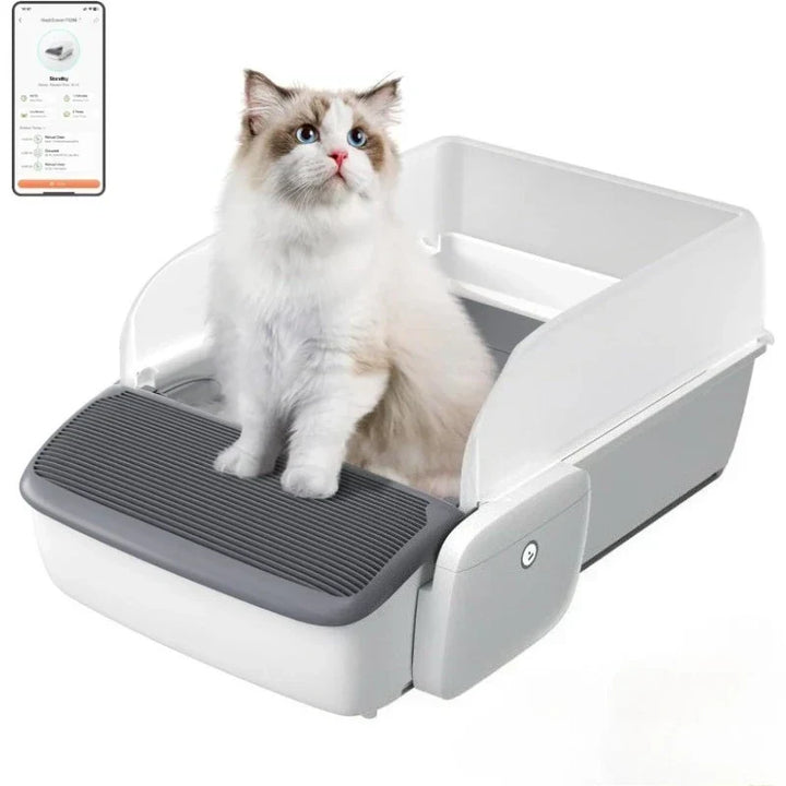 Self Cleaning Litter Box App Controlled Automatic Smart Litter Box TikTok Viral Fall 2025 Odor Free