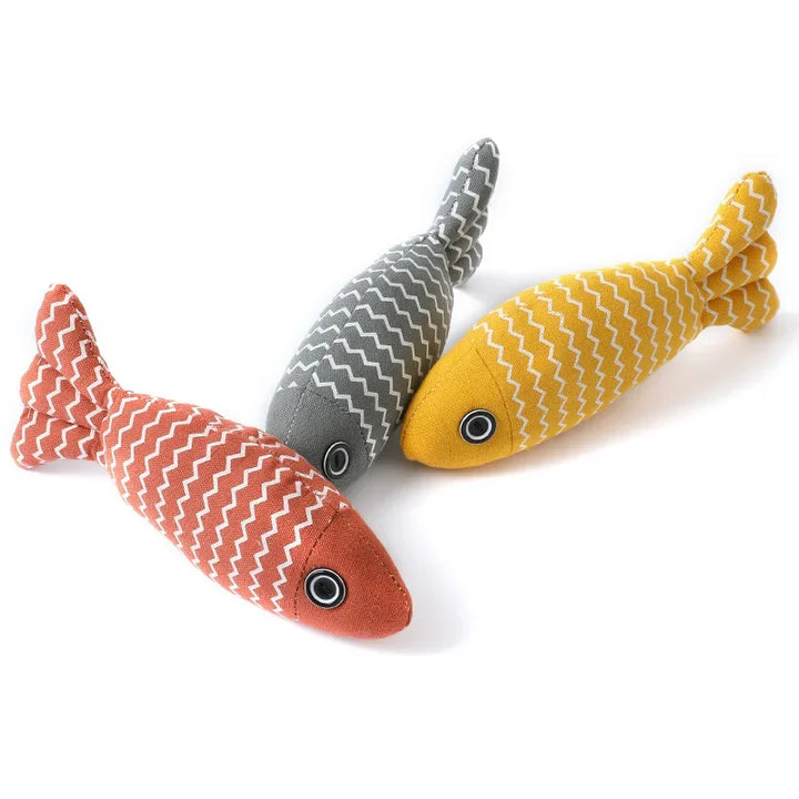 Catnip Plush Toy for Kittens and Puppies - Teeth Grinding Pillow, Cute Pet Accessories