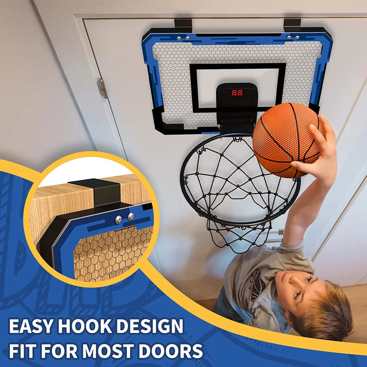 Basketball Hoop For Kids Wall Mounted Mini Backboard Set Indoor Outdoor Play Back To School 2026 Gift