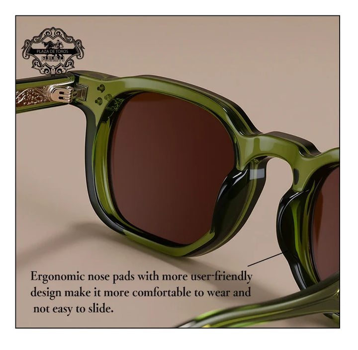 Sunglasses TR90 Frame Retro Rivets Style Unisex Polarized UV400 Summer 2026 Gift Idea