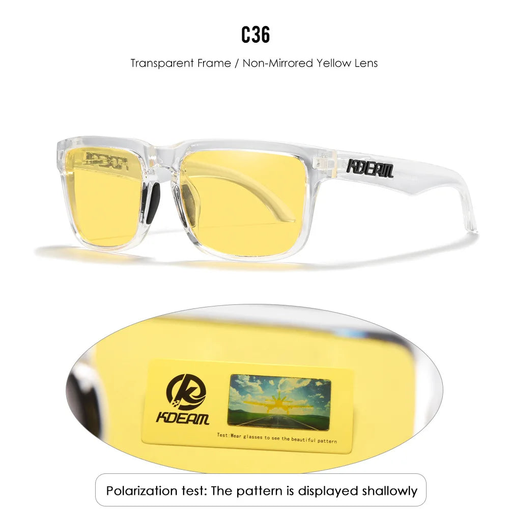 Polarized Sunglasses Unisex Outdoor Eyewear Summer 2026 Trend Mirror Lens Lightweight UV Protection Gift Idea