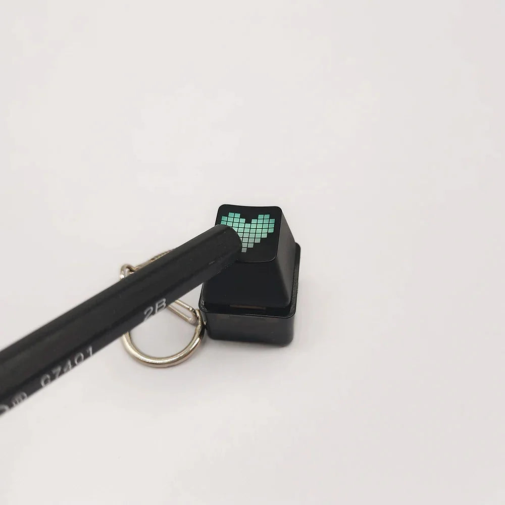 Mechanical Keyboard Keychain RGB Mini Tester Stress Toy