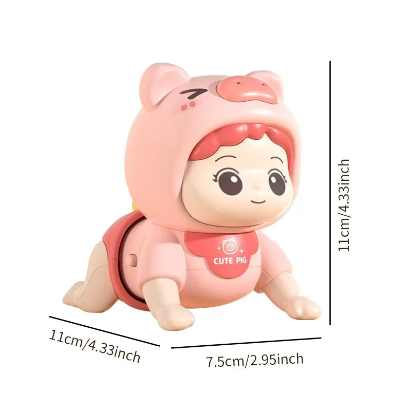 Baby Crawling Guide Toy Newborn Sensory Toys Music Aid
