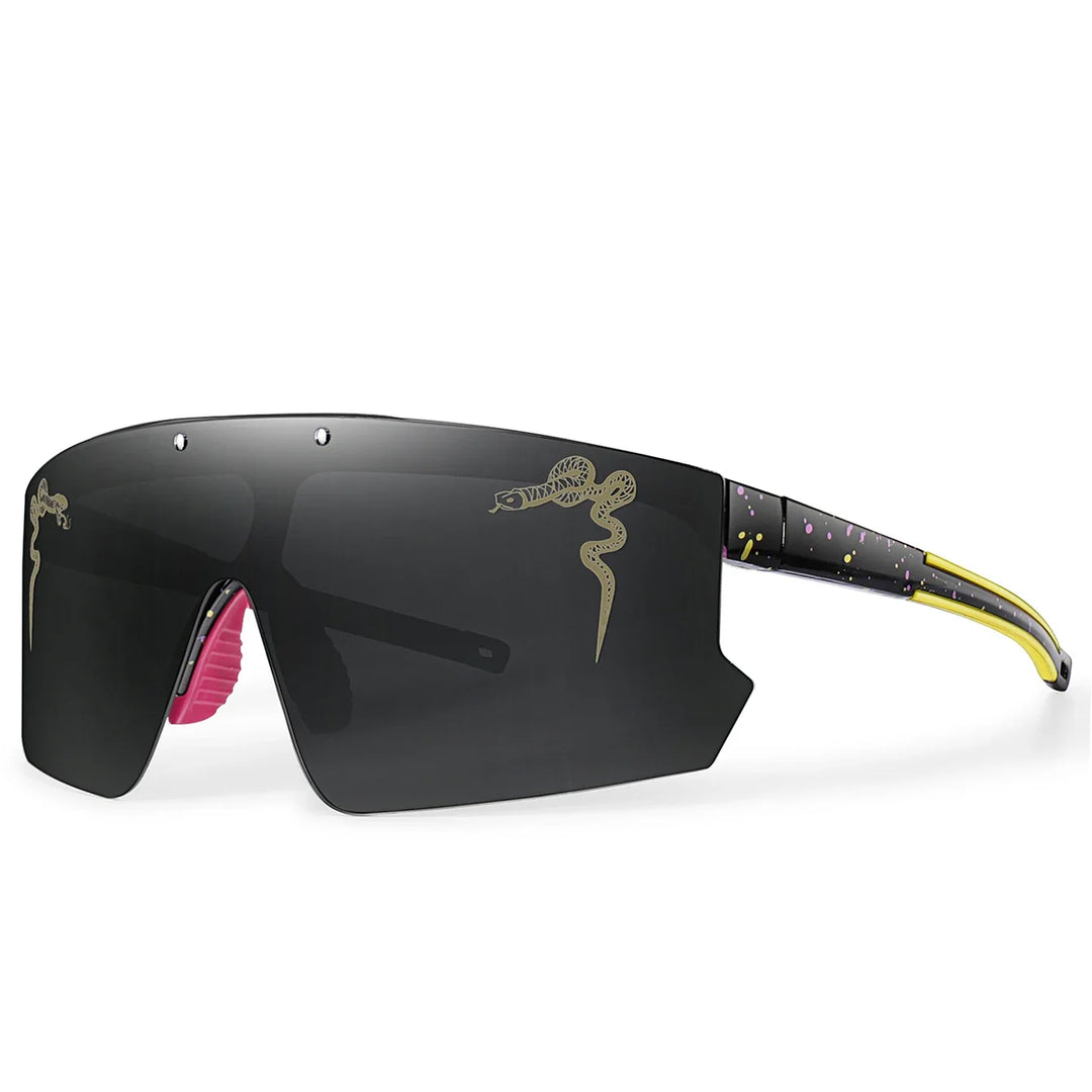 Lightweight unisex sports sunglasses – UV400 polycarbonate lenses, cycling, running, fishing