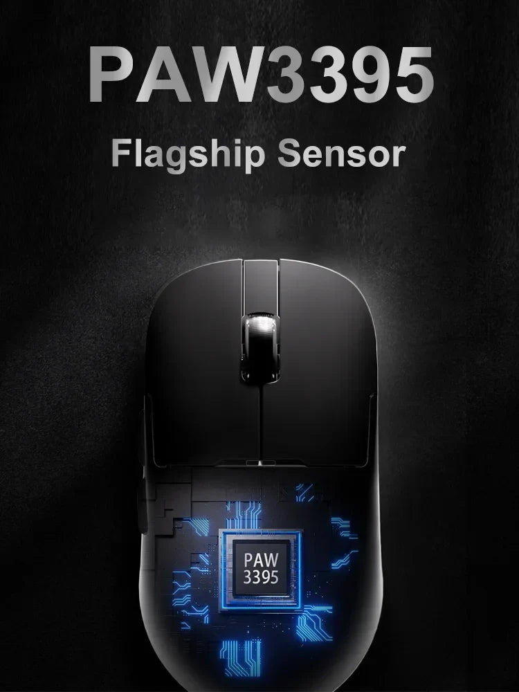 Gaming Mouse Magnetic Charging Ergonomic Lightweight Wireless