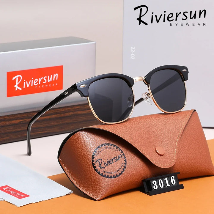 Sunglasses UV400 Polarized Square Frame – Unisex Outdoor Eyewear, TikTok Viral Fall 2026 Gift