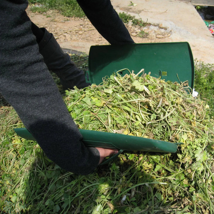 Oversized Plastic Leaf Rakes - Garden Tools for Easy Yard Cleanup &amp; Waste Collection