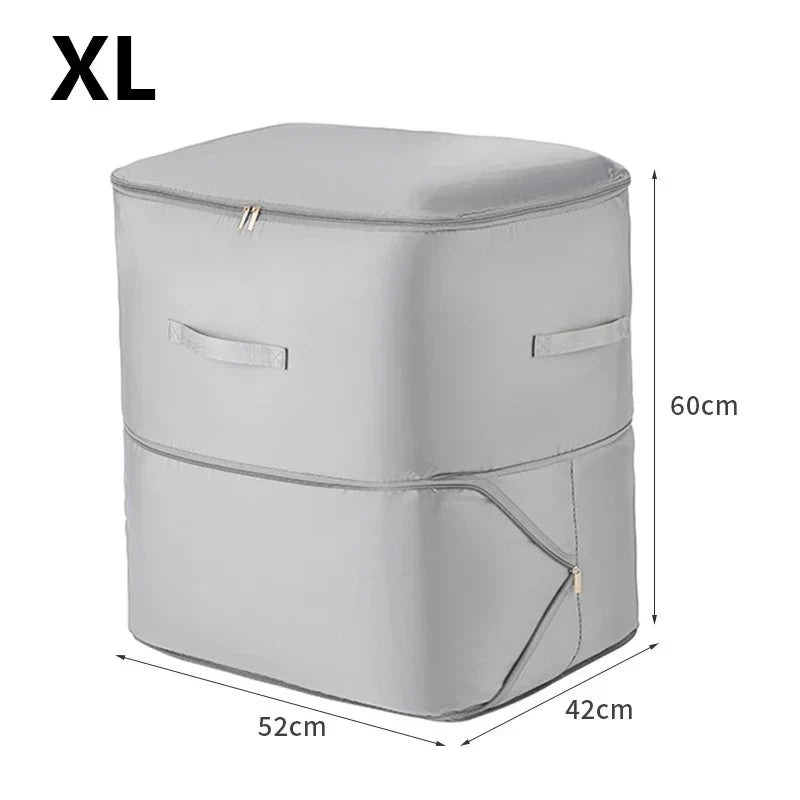 Large Capacity Compression Storage Bag - Home Organizers for Clothes &amp; Quilts, Moisture-Proof
