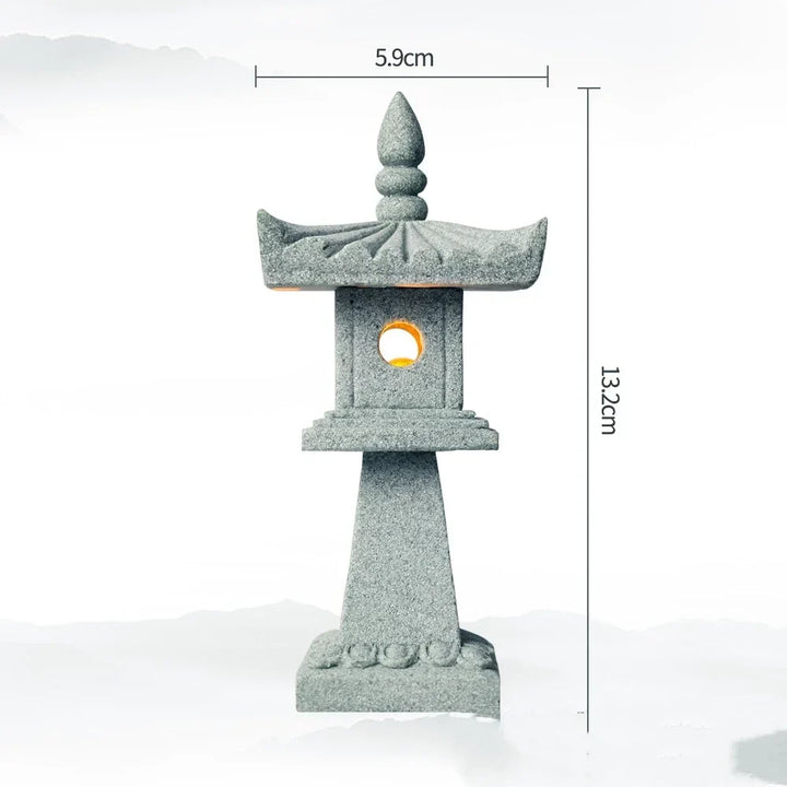 Pagoda Lantern Garden Statue Zen Yard Light Miniature Lamp for Micro Landscape Decor Fall 2026 Trend