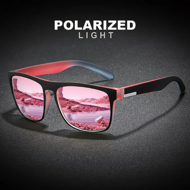Polarized Sunglasses Three Pack Square Gradient Frames UV400 Anti Glare For Summer Travel Gift