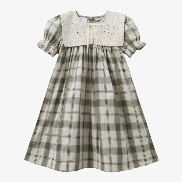 Soft Unisex Kids’ Matching Outfits – Plaid Grid, Floral, 100% Cotton, Summer Casual Wear