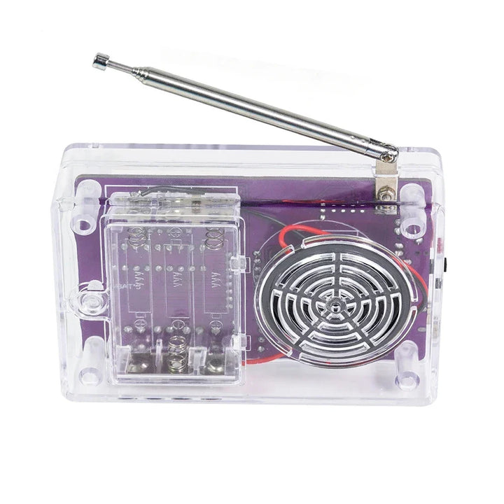 DIY FM Radio Kit 87-108MHz Adjustable Frequency Soldering Practice Kit Back to School 2026 Gift