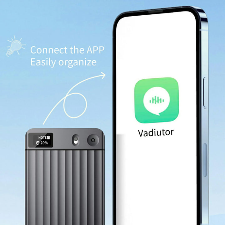 AI Voice Recorder with Transcription and Summarization - 135-Language Smart Notetaker for Meetings 2026