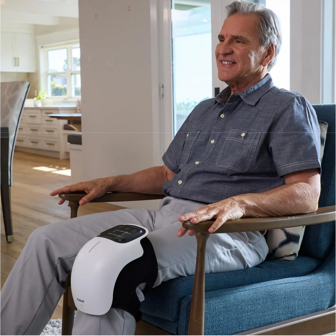Smart Cordless Knee Massager with Vibration &amp; Heat – Joint Pain Relief Gift for Seniors 2026