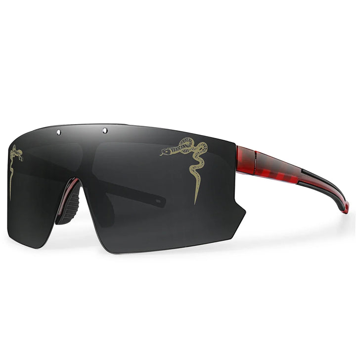 Lightweight unisex sports sunglasses – UV400 polycarbonate lenses, cycling, running, fishing