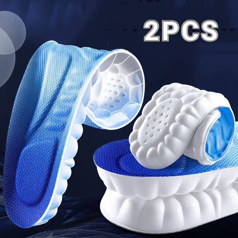 4D Massage Insoles – Ultra Soft Orthopaedic Insoles For Running Shoes, Arch Support, Back To School 2025 Comfort