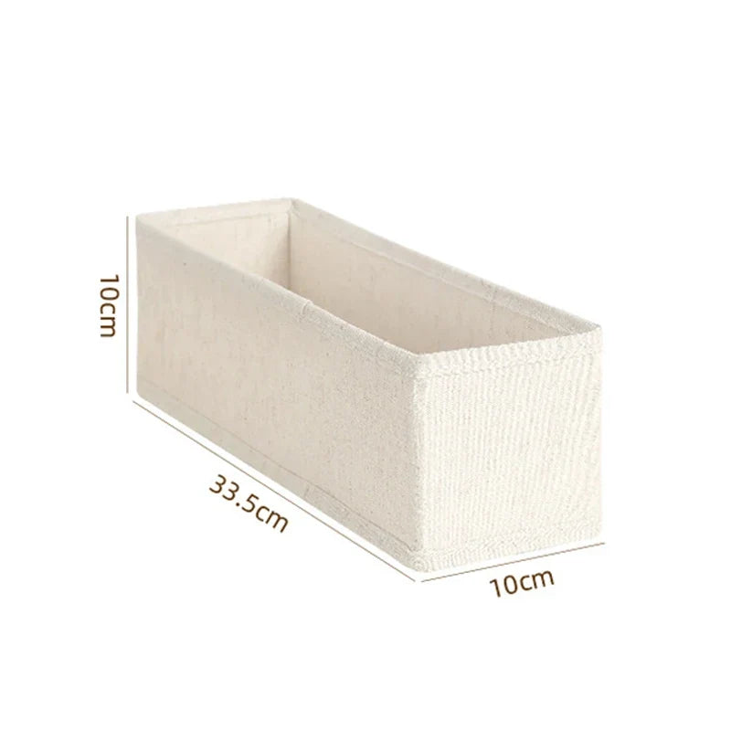 Clothes Storage Box with Home Organizers for T-Shirts, Jeans &amp; Underwear - Drawer Cabinet Organizer