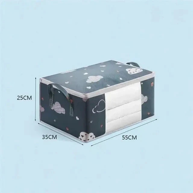 Large Capacity Dustproof Quilt Storage Bag - Home Organizers for Clothes &amp; Bedding