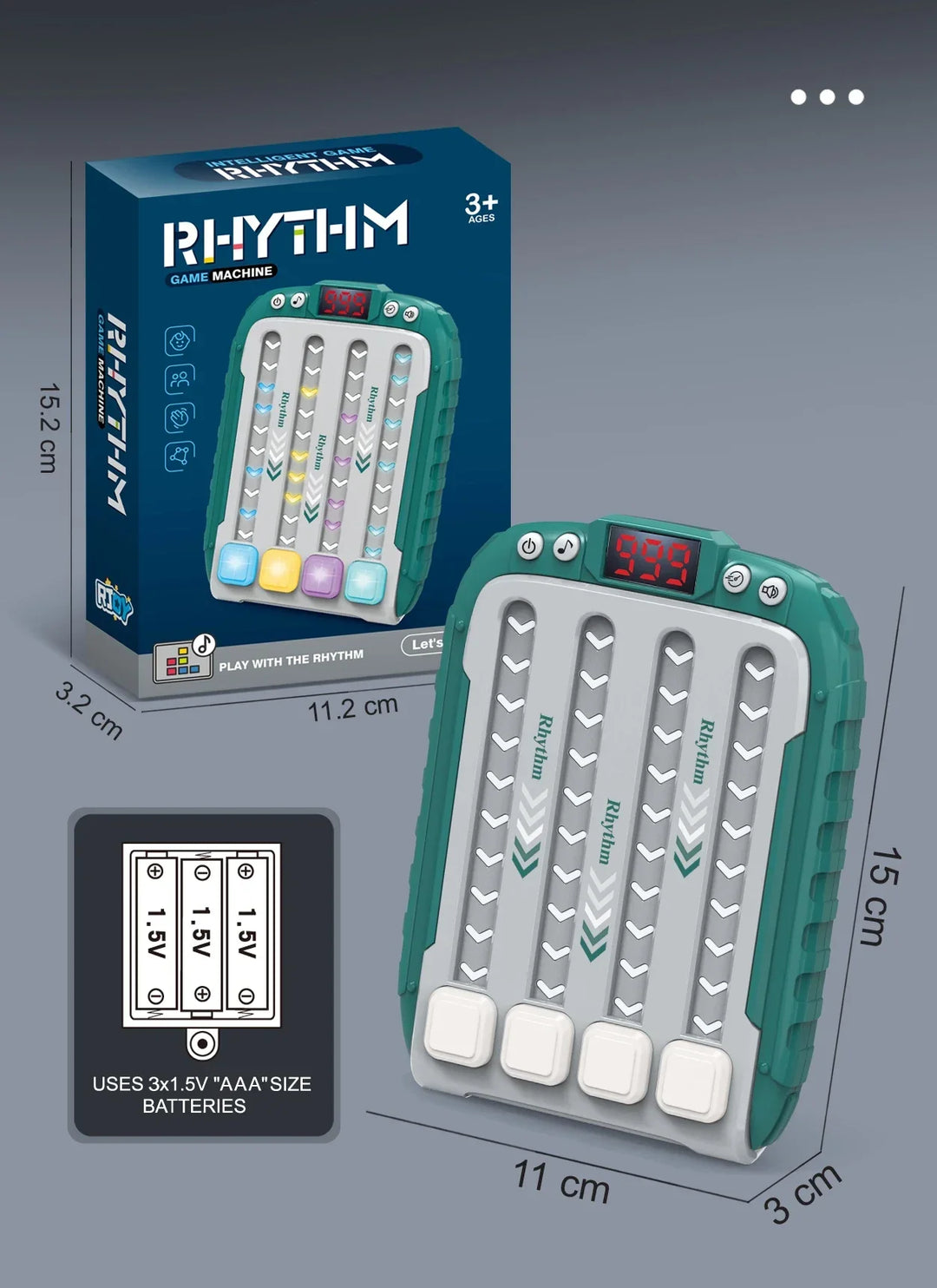 Music Toy Interactive Puzzle Console Back To School 2026 Brain Training And Reflex Skills Gift Idea