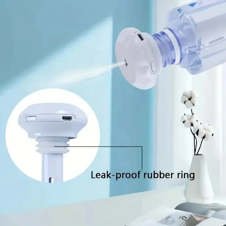 Super Quiet Portable Mist Humidifier for Office, Bedroom, Car, Adjustable Length, No Water Bottle Needed