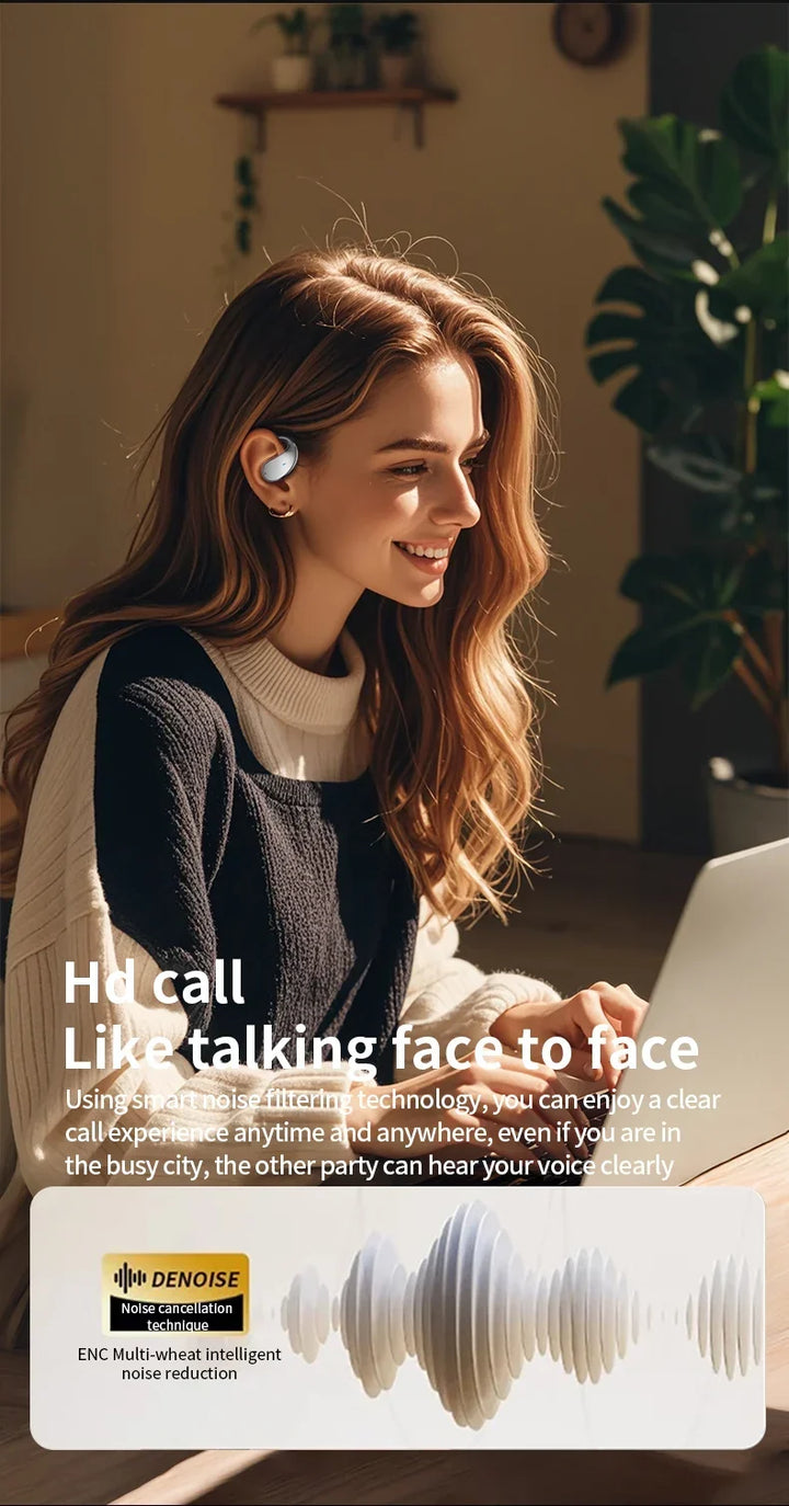 AI Voice Translator Earbuds Mini Wireless Stereo Travel