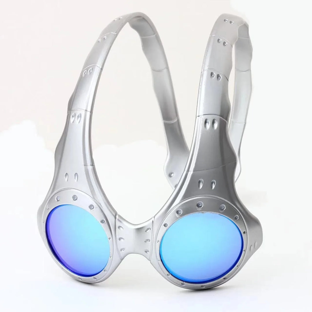 Sunglasses Metal Frame Oversized Round Lens Eyewear For Outdoor Cycling TikTok Viral Retro 2026