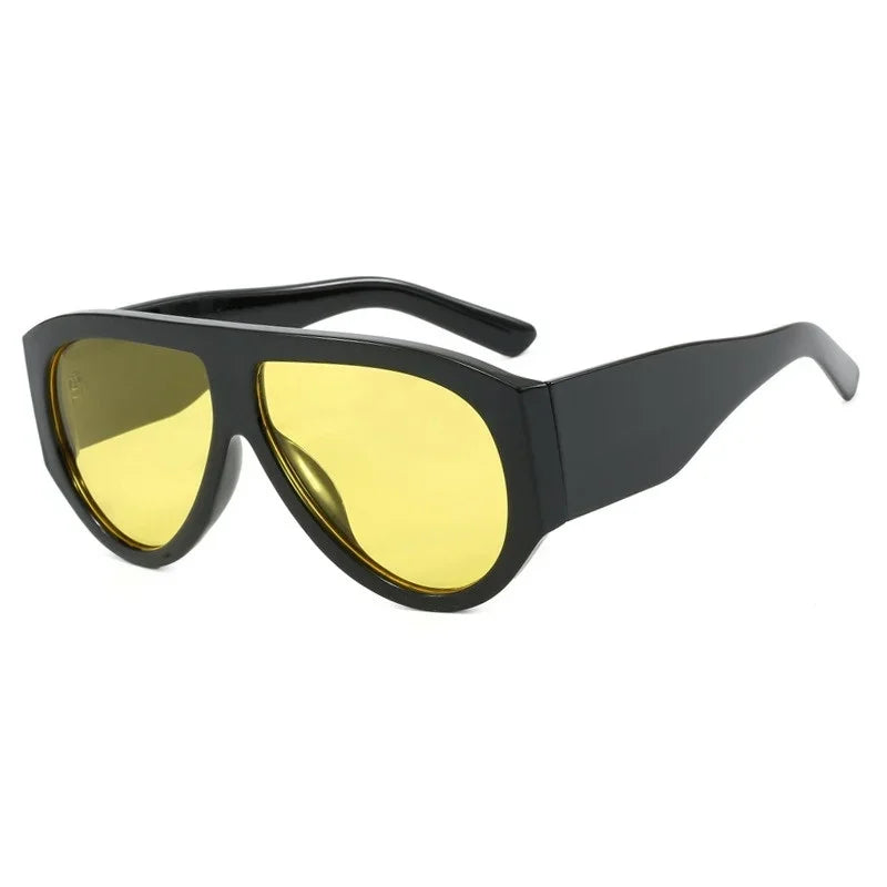 Sunglasses Oversized Hip Hop Shades Unisex Designer Eyewear UV400 Protection Fall 2026 Trend