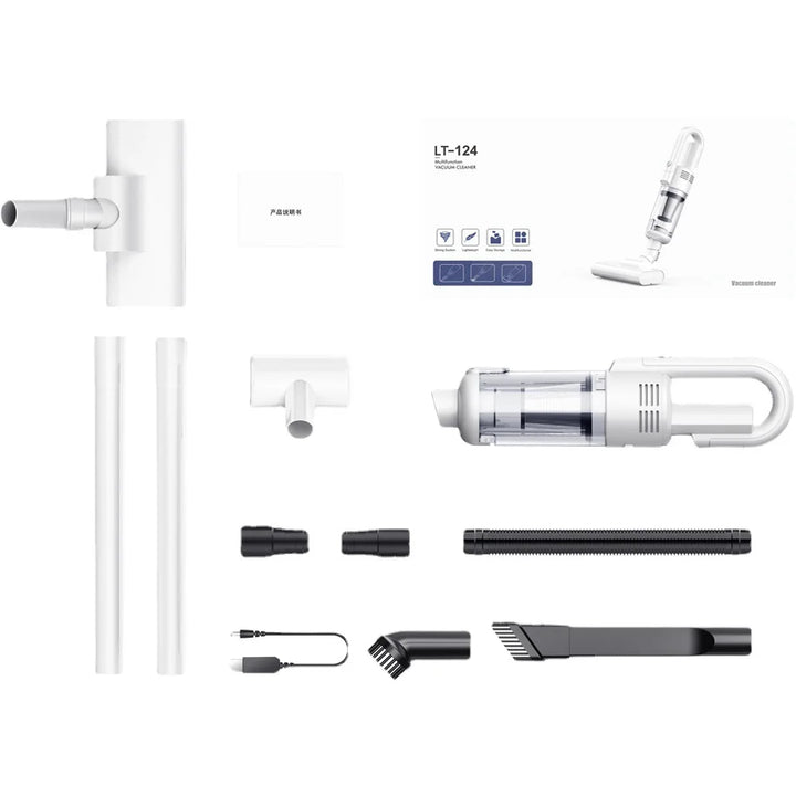 Powerful Wireless Handheld Vacuum Cleaner - Suction for Household Cleaning &amp; Car Use