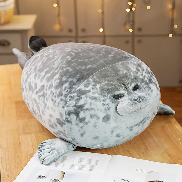Seal Plush Pillow 30cm Soft Sea Animal Huggable Plush Toy Gift For Kids Spring 2026