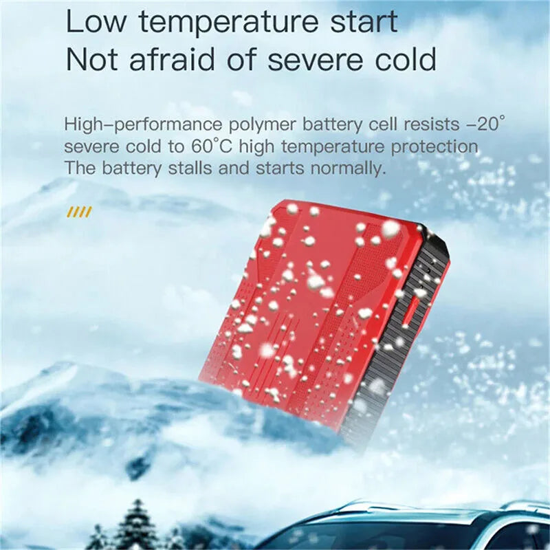 Car Jump Starter 20000mAh 12V Portable Battery Booster With USB Port Road Trip Ready 2025
