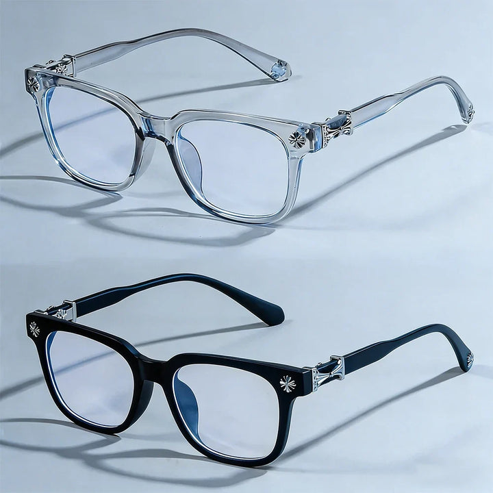Blue Light Blocking Glasses Square Frame Unisex Computer Eyewear Fall 2026 Eye Strain Relief