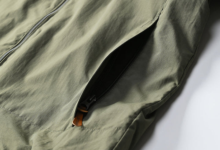 Waterproof Mens Tactical Jacket - Hooded, Lightweight