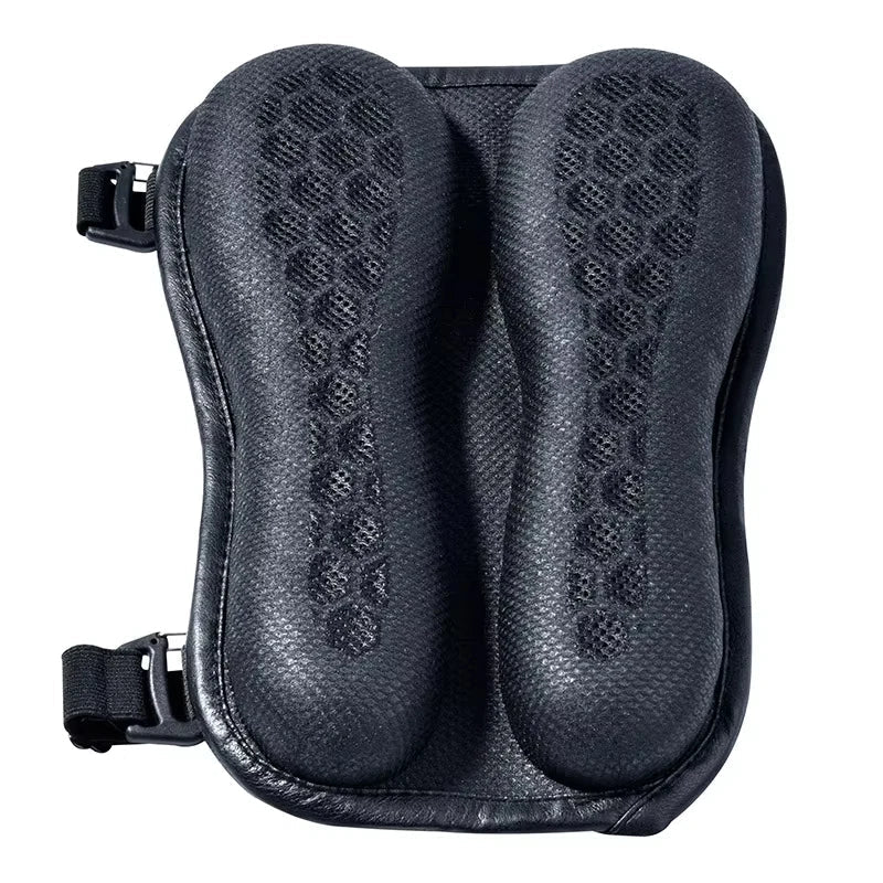 Motorcycle Gel Seat Cushion 3D Honeycomb Pressure Relief Anti-Slip Pad Long Ride Comfort