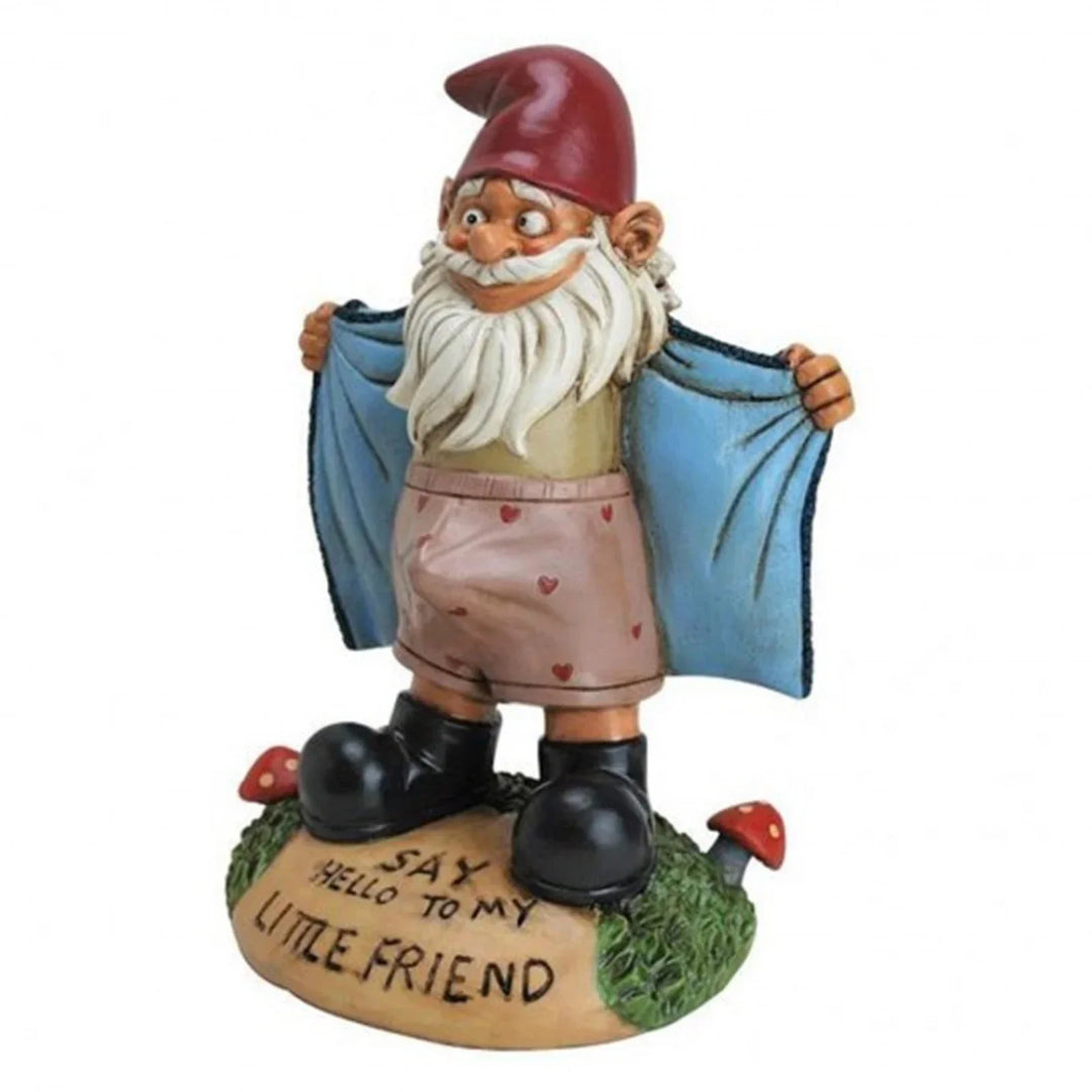 Garden Gnome Statue Outdoor Figurine Whimsical Garden Decor Summer 2026 Unique Backyard Decor