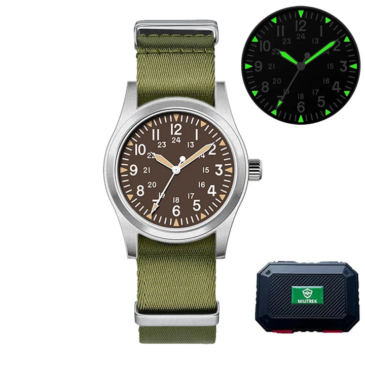 Military Quartz Field Watch 37mm Sapphire Fall 2025