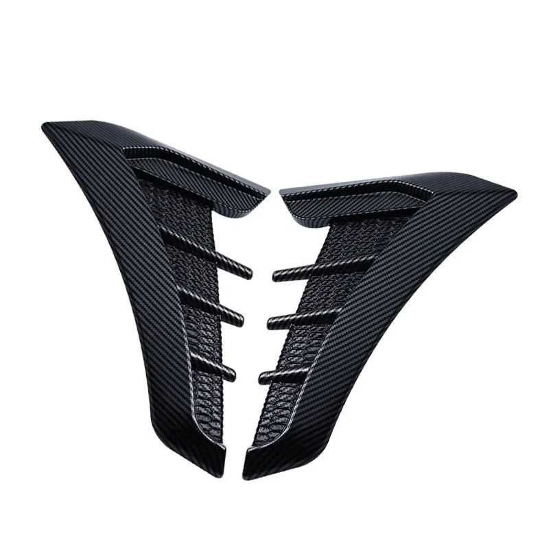 Car Hood Vents Universal Air Intake Scoop Carbon Fiber Look Exterior Decoration TikTok Viral Fall 2026 Gift Idea